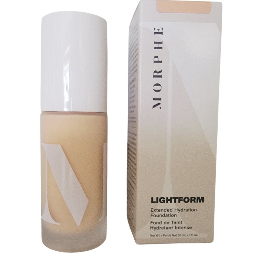 Morphe Lightform Extended Hydration Foundation - 30 mL /‎ 1 fl oz. 07W NEW